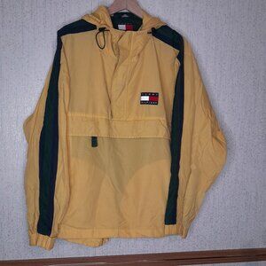 VINTAGE TOMMY HILFIGER Rain Sailing Jacket Yellow Size M